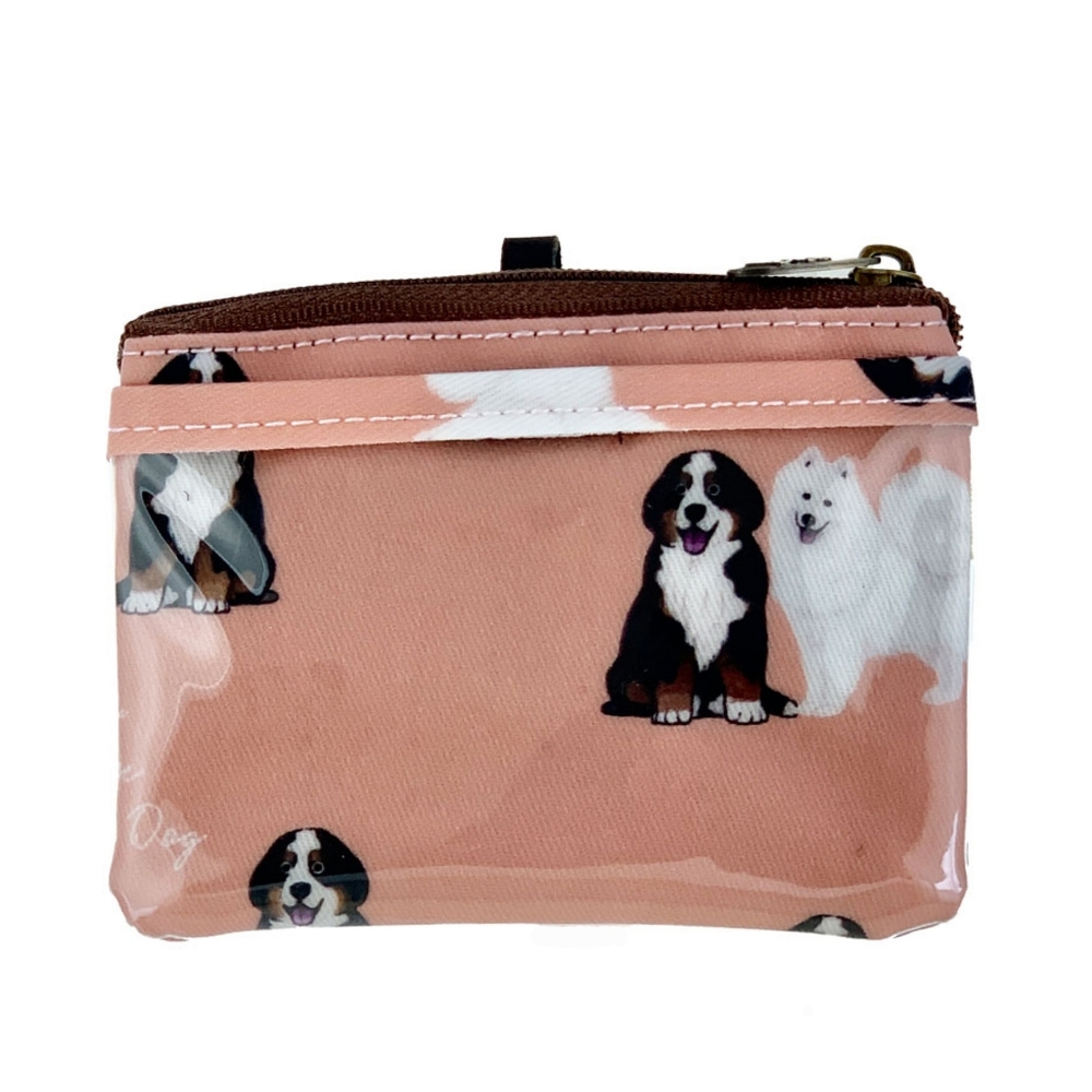 Waterproof Samoyed Bernese Coin Purse Card Pouch Holder - Picture 2 of 12